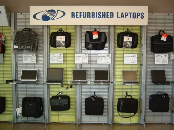 CD Computers products and store display
