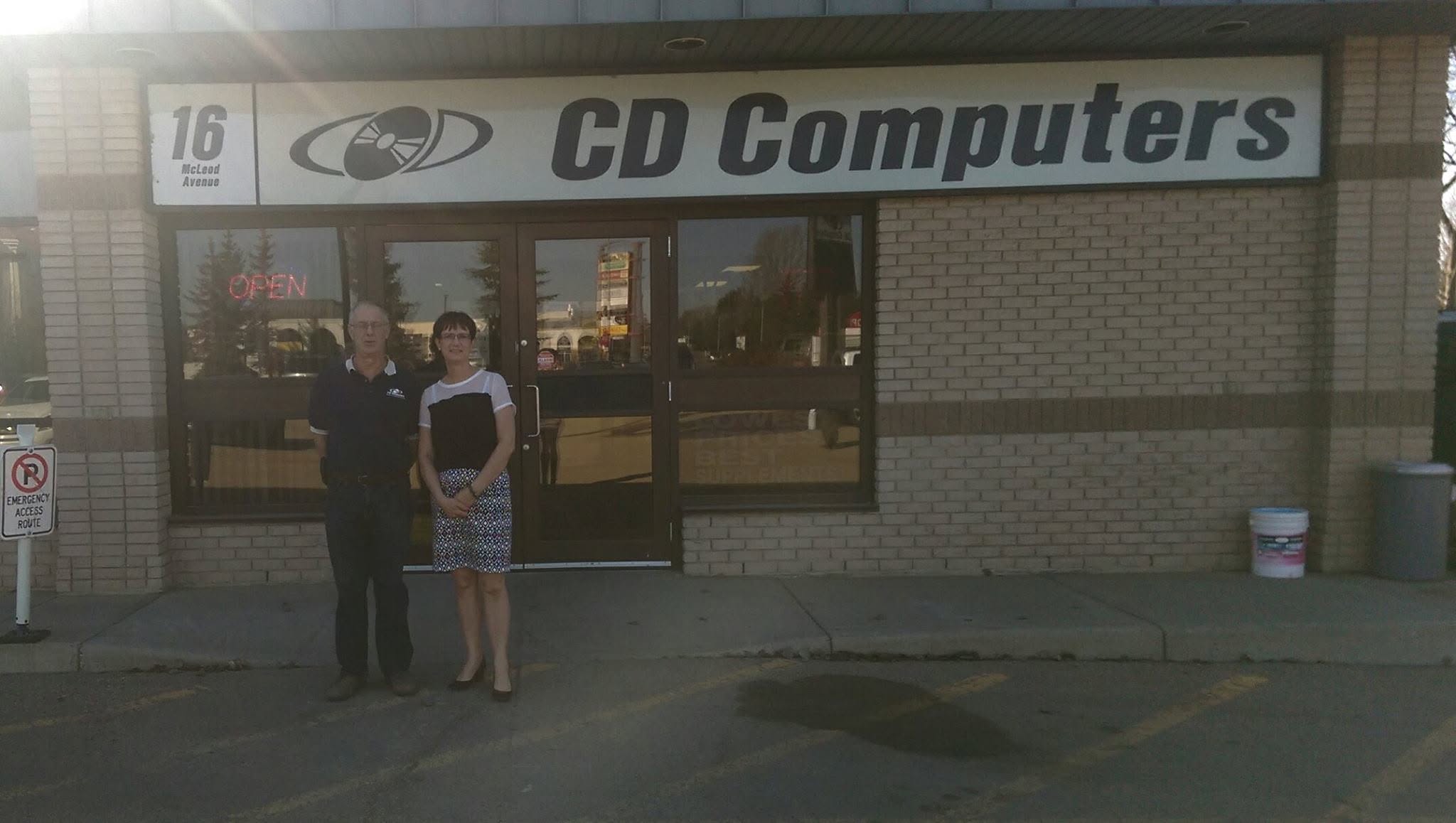 John and Charlene Bell of CD Computers