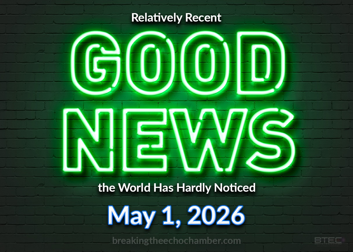 May 1, 2026 – Good News
