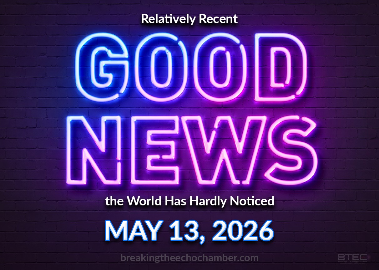 May 13, 2026 – Good News
