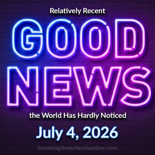 July 4, 2026 Good news