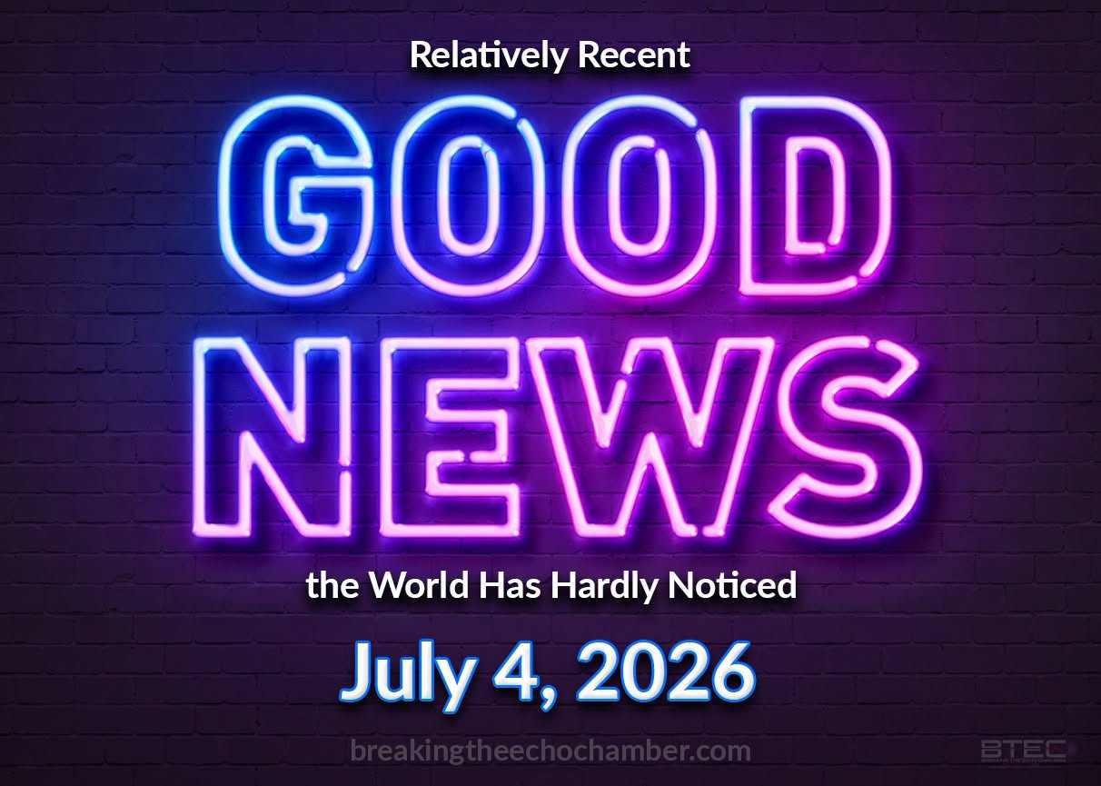July 4, 2026 – Good News