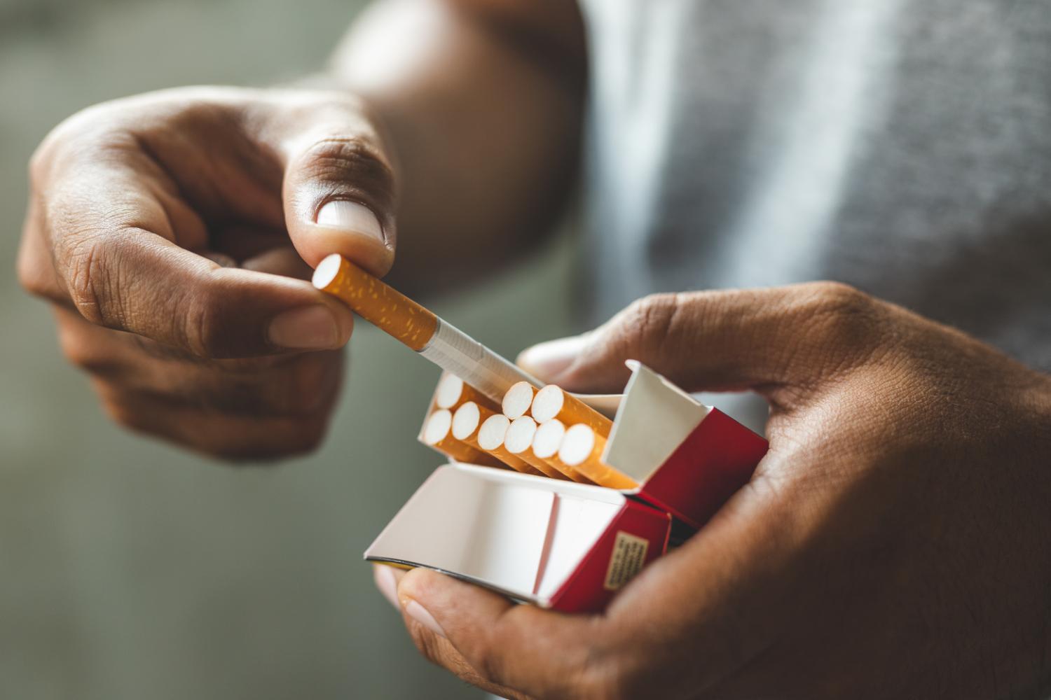 Juul vaping device and flavoured pods representing the product’s original launch